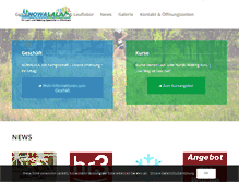 Tablet Screenshot of nowalala.de
